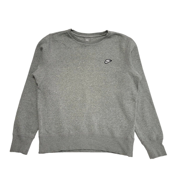 Nike Grey Long Sleeve Casual Sports Sweatshirt UK Men's Medium K238