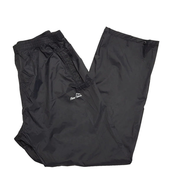 Peter Storm Black Straight Active Wear Trousers Uk Men's XL W36 L30 L476