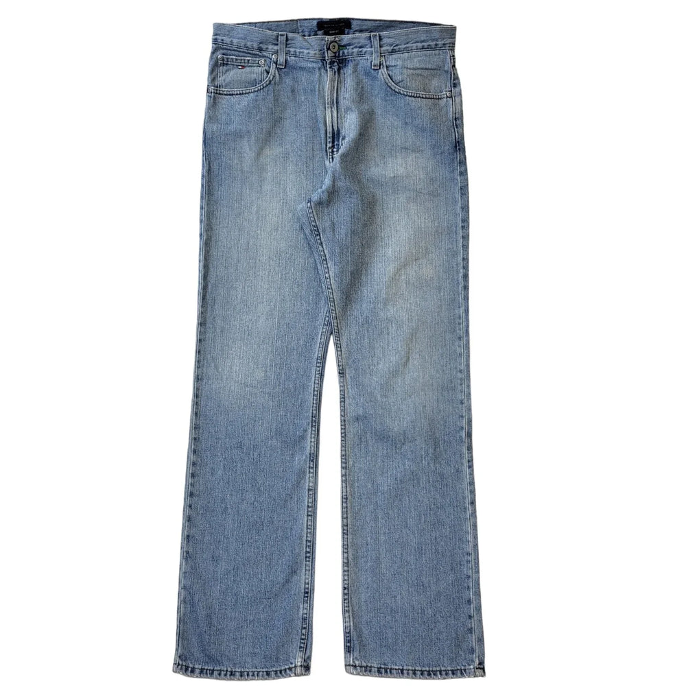 Tommy Hilfiger Y2K Blue Straight Denim Jeans Men's Size L W34 L35