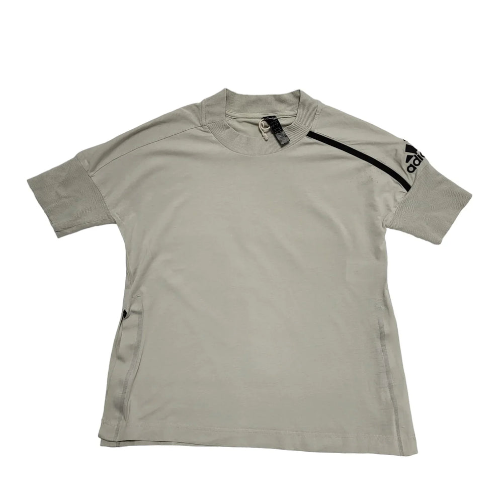 Adidas Green Crew Neck Short Sleeve T-Shirt UK Women's XS 6 H638