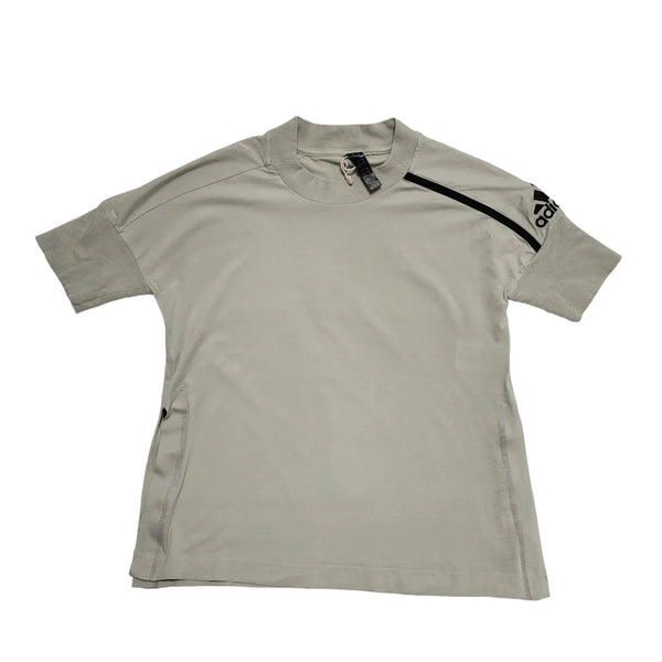 Adidas Green Crew Neck Short Sleeve T-Shirt UK Women's XS 6 H638