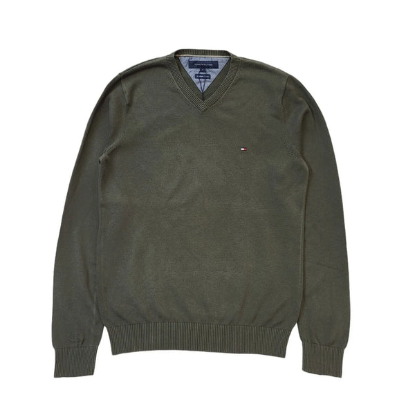 Tommy Hilfiger Green Long Sleeve Casual Jumper Men's Uk S eu 48 G917