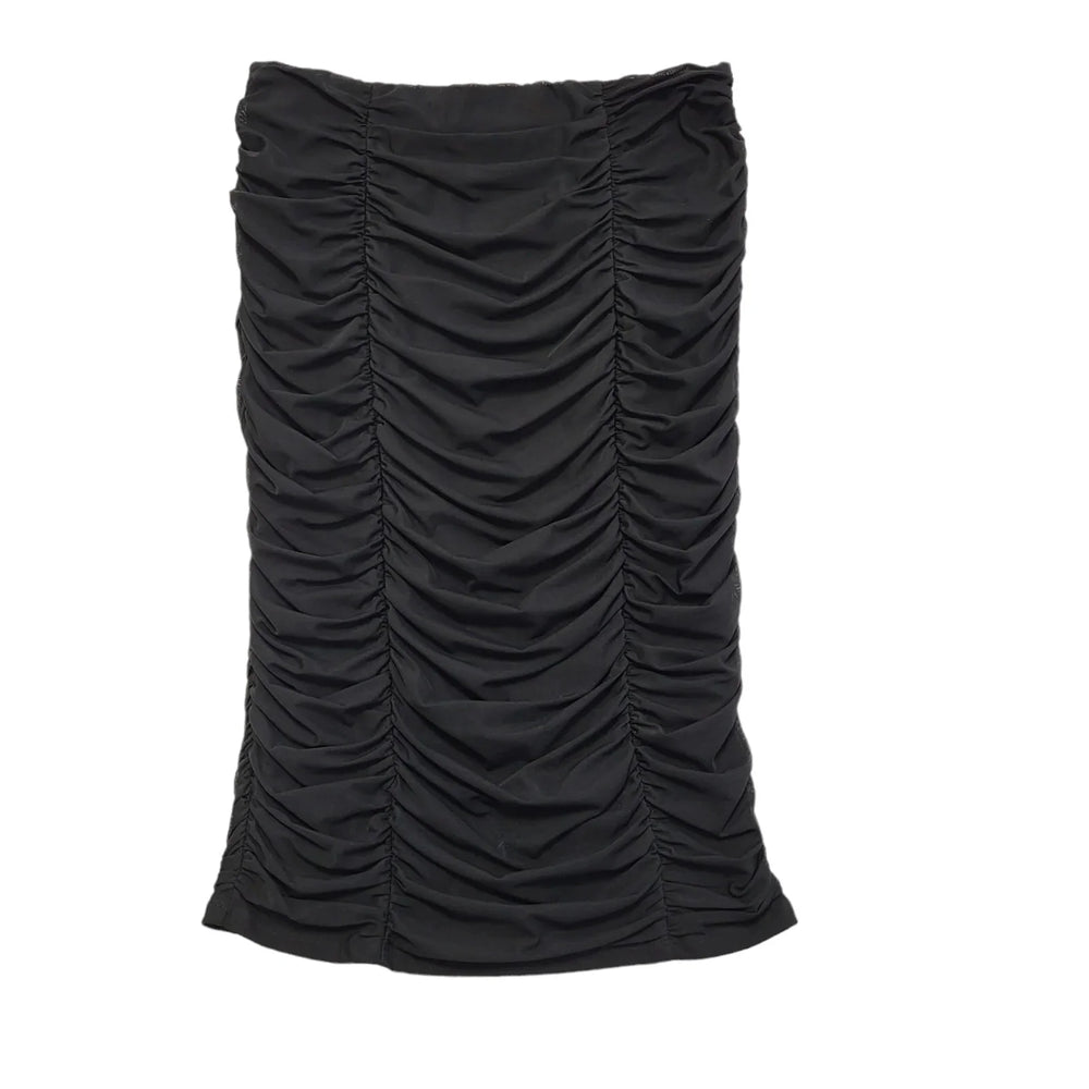 Coast Black Ruffled Strapless Evening Bodycon Dress Uk Women's 14 CC617