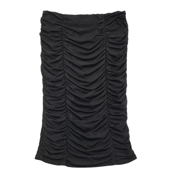 Coast Black Ruffled Strapless Evening Bodycon Dress Uk Women's 14 CC617
