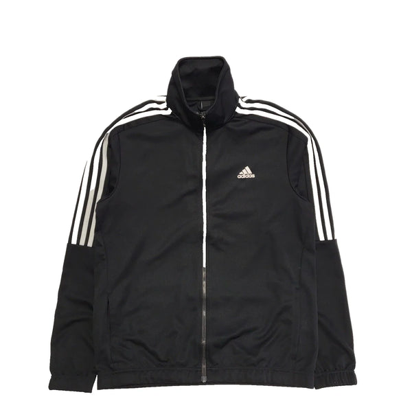 Adidas Black Long Sleeve Sport Tracksuit Top Jacket Men's UK L EU 54 K301