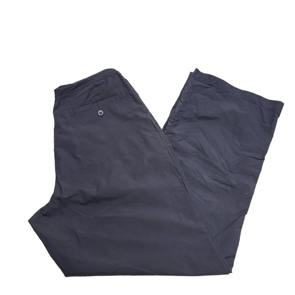 Nike Navy Blue Wide Leg Trousers Uk Women's M W28 L30 BB516
