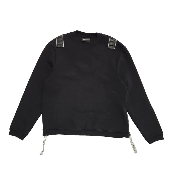 Emporio Armani Black L/Sleeve Casual Sweatshirt UK Men's Small K244