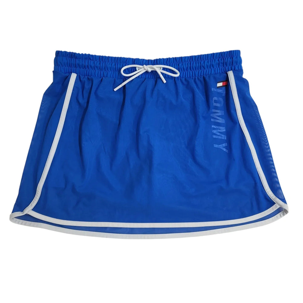 Tommy Hilfiger Skort Blue Y2K Shorts Tennis Sports Uk Women's Size XL 14 (USA M)