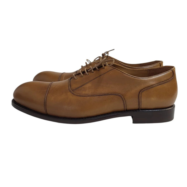 The Left Shoe Company Shoes Brown Leather Lace-Up UK Men's Size 9 AB735
