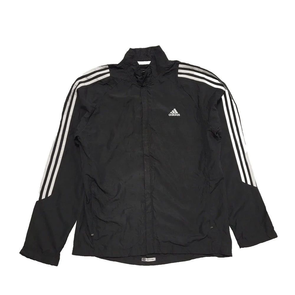 Adidas Black White Lightweight Sports Jacket uk Men's M K676