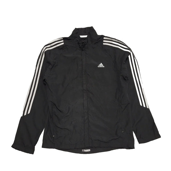 Adidas Black White Lightweight Sports Jacket uk Men's M K676