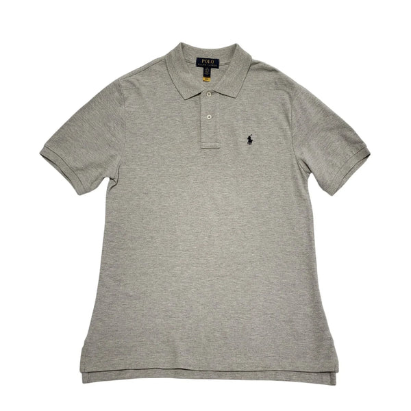 Polo Ralph Lauren Grey Short Sleeve Sport Polo Shirt Uk Boy's Size L DD374