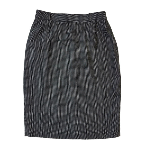 Gerry Weber 90s Vintage Black & White Pencil Skirt Women's Size 12 W30