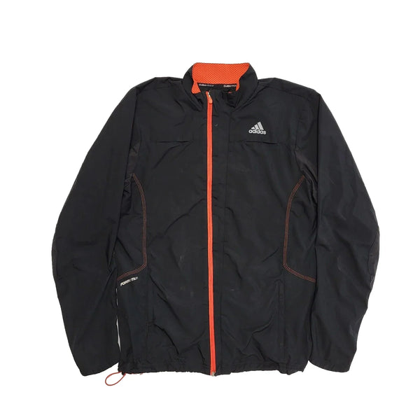 Adidas Black Long Sleeve Lightweight Sports Jacket UK Men's M K293