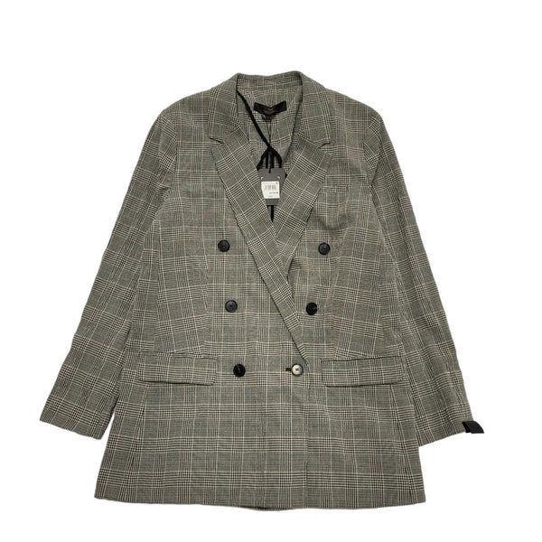 Next Tailoring Grey Check Suit Dress Jacket Uk Women's 16 Bnwt BB721