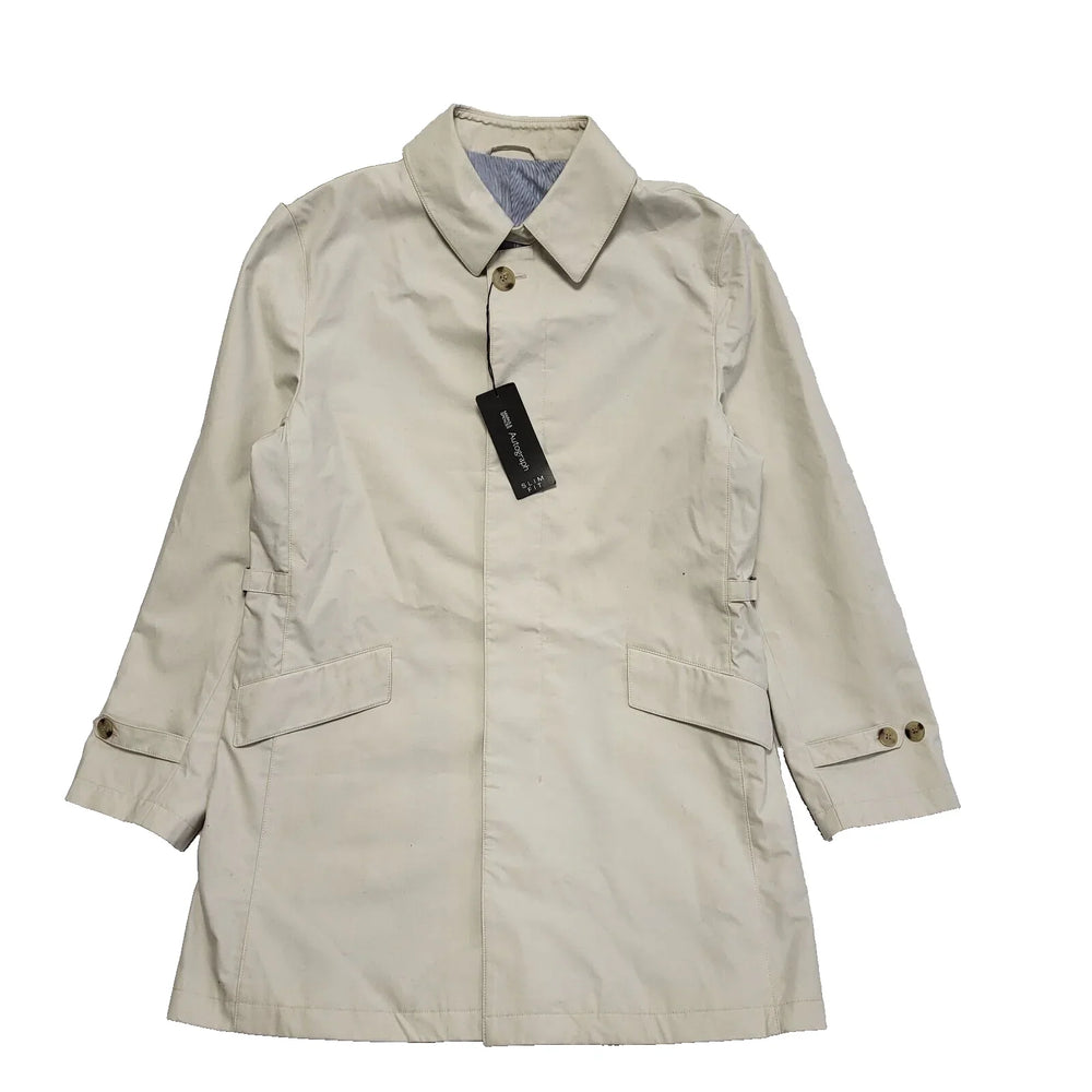 Marks & Spencer Autograph Beige Overcoat uk Men's Medium Bnwt L652