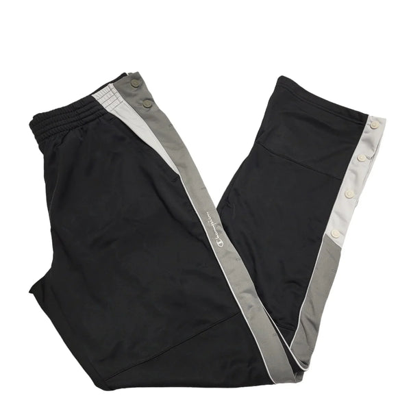 Champion Black Straight Jogger Tracksuit Bottoms UK Men's L W34 L33 BB459