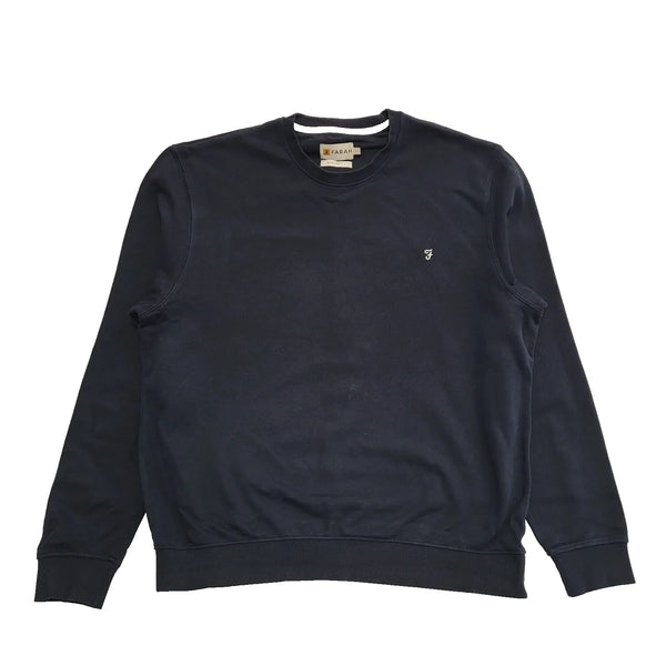 Farah Navy Blue Long Sleeve Crew Neck Casual Sweatshirt UK Men's XL K18