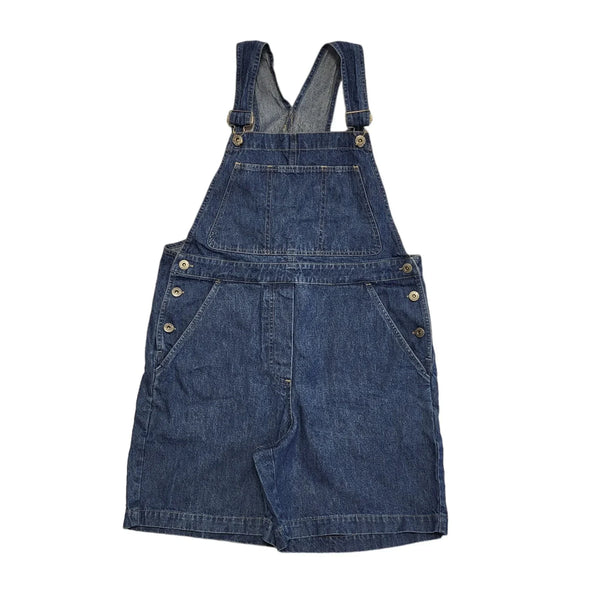 The Trader Dark Blue Strapped Denim Dress Uk Women's 12 W30