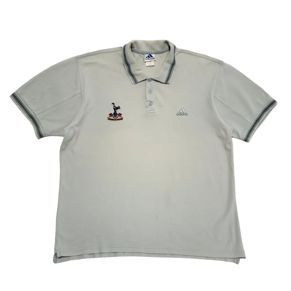 Adidas Blue Spurs FC Short Sleeve Polo Slim Fit T-Shirt Uk Men's Large EE19
