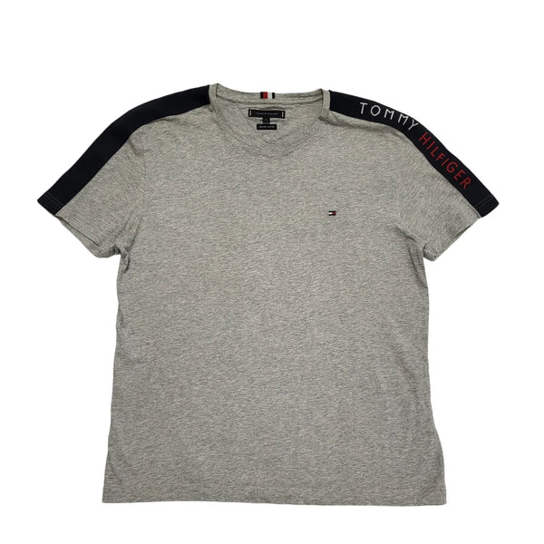 Tommy Hilfiger Grey Round Neck T-Shirt Mens UK Size XL DD144