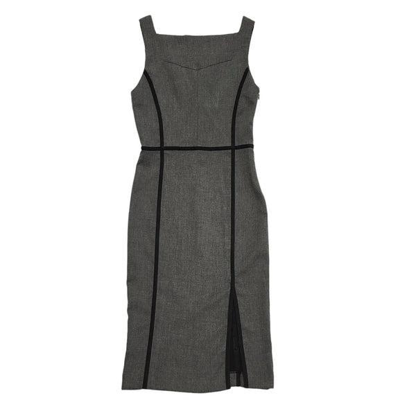 Zara Basic Grey Sleeveless Bodycon Dress Uk Women's Size XS Bnwt CC426