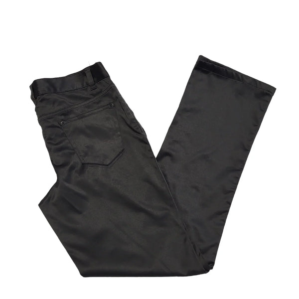 Vera Wang Vintage 90's Black Straight Leg Trousers Uk Women's Size 10/12 W29 L30