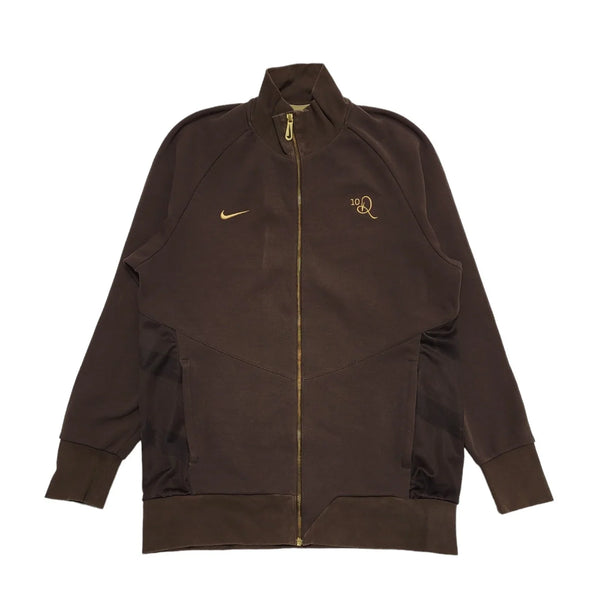 Nike Brown Long Sleeve Sports Track Jacket Top Men's UK M EU 50 H677