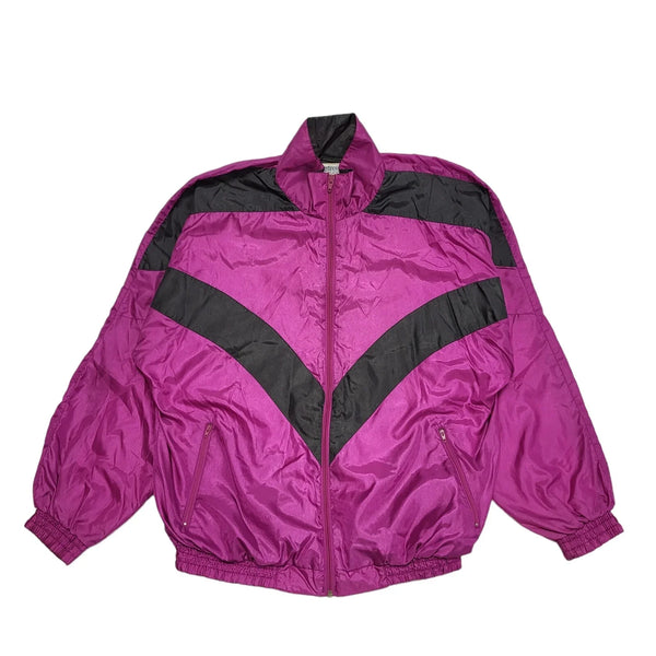 Etirel Pink Black Lightweight Shell Sports Jacket Men's uk M eu 50 H446