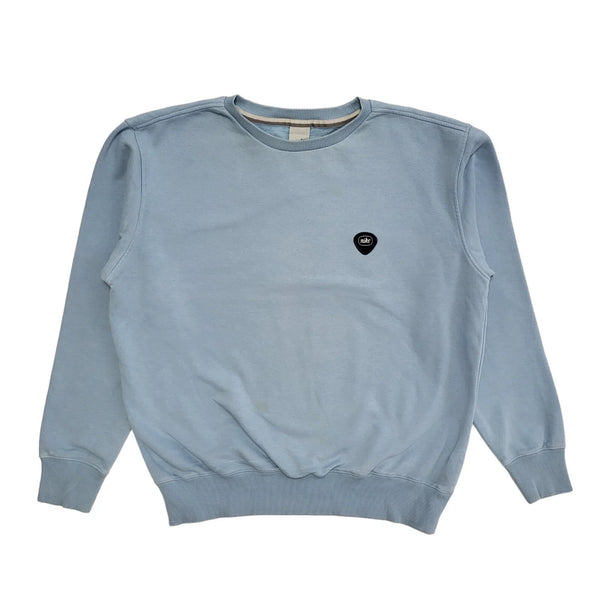 Nike Vintage 90's Light Blue Long Sleeve Sweatshirt Uk Men's Size XL