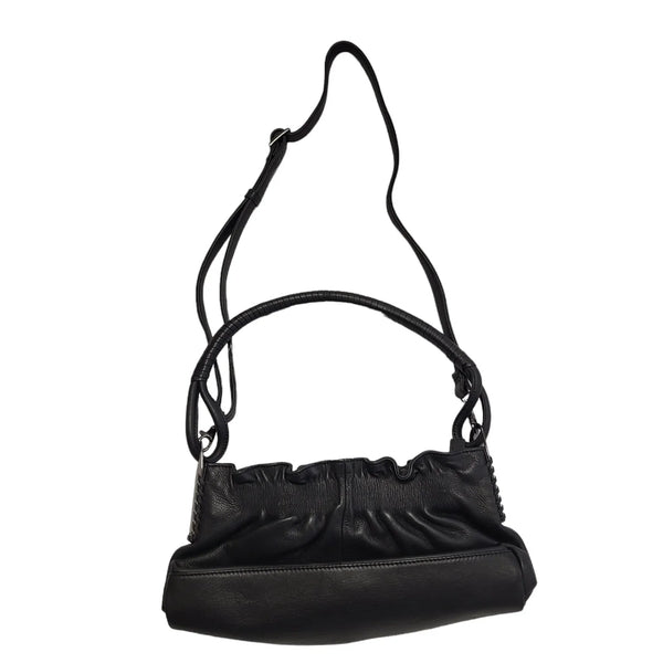 CB Grey Leather Hand Bag Uk Women's Size 10" x 7"