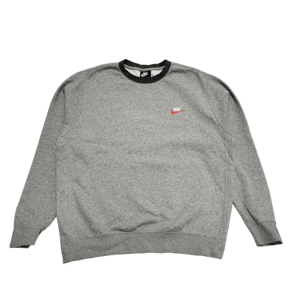 Nike Grey Long Sleeve Casual Sports Sweatshirt UK Men's L K530