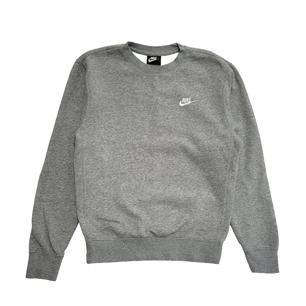 Nike Grey Long Sleeve Casual Sports Sweatshirt UK Men's XS K76