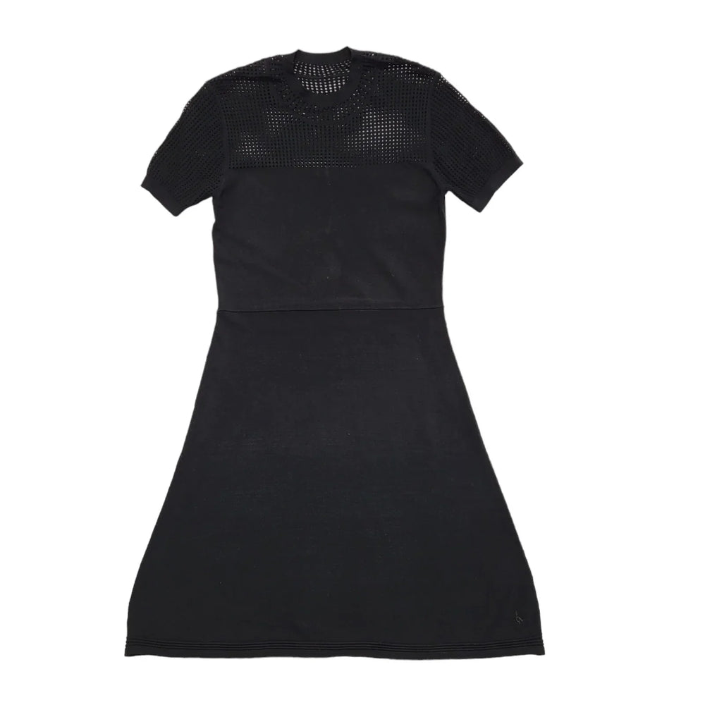 Jack Wills Hillyfield Black Round Neck Dress Uk Women's Size 10 Bnwt DD526