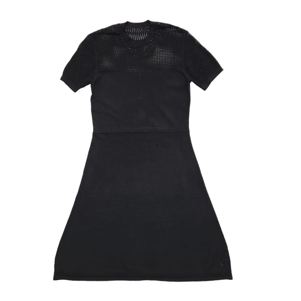 Jack Wills Hillyfield Black Round Neck Dress Uk Women's Size 10 Bnwt DD526