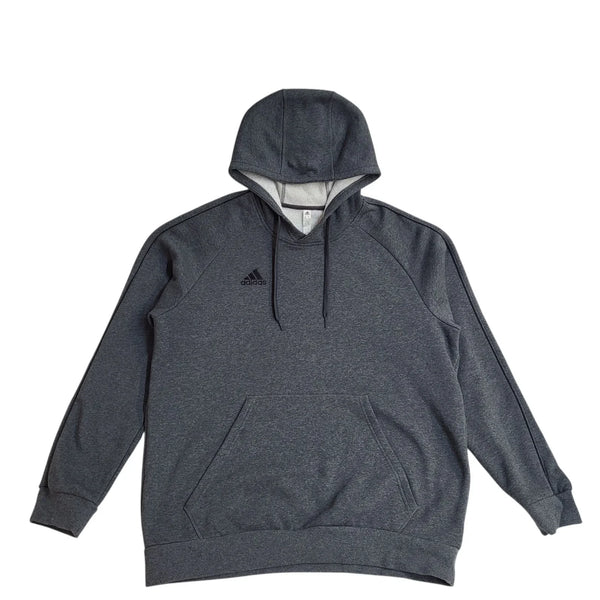 Adidas Sweatshirt Vintage Y2k Grey Pullover Hoodie Uk Men's Size XL
