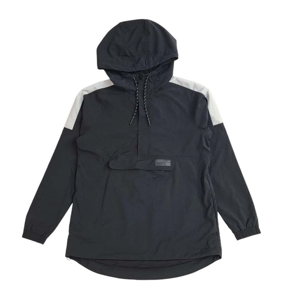 New Balance Hooded Windbreaker 1/4 Zip Jacket UK Men's Size S EE649