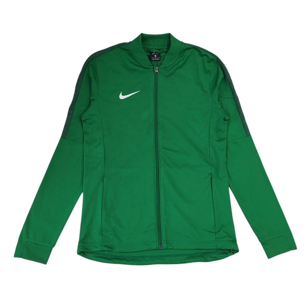 Nike Dri-Fit Green Zipped Tracksuit Top Uk Men's Size M L741