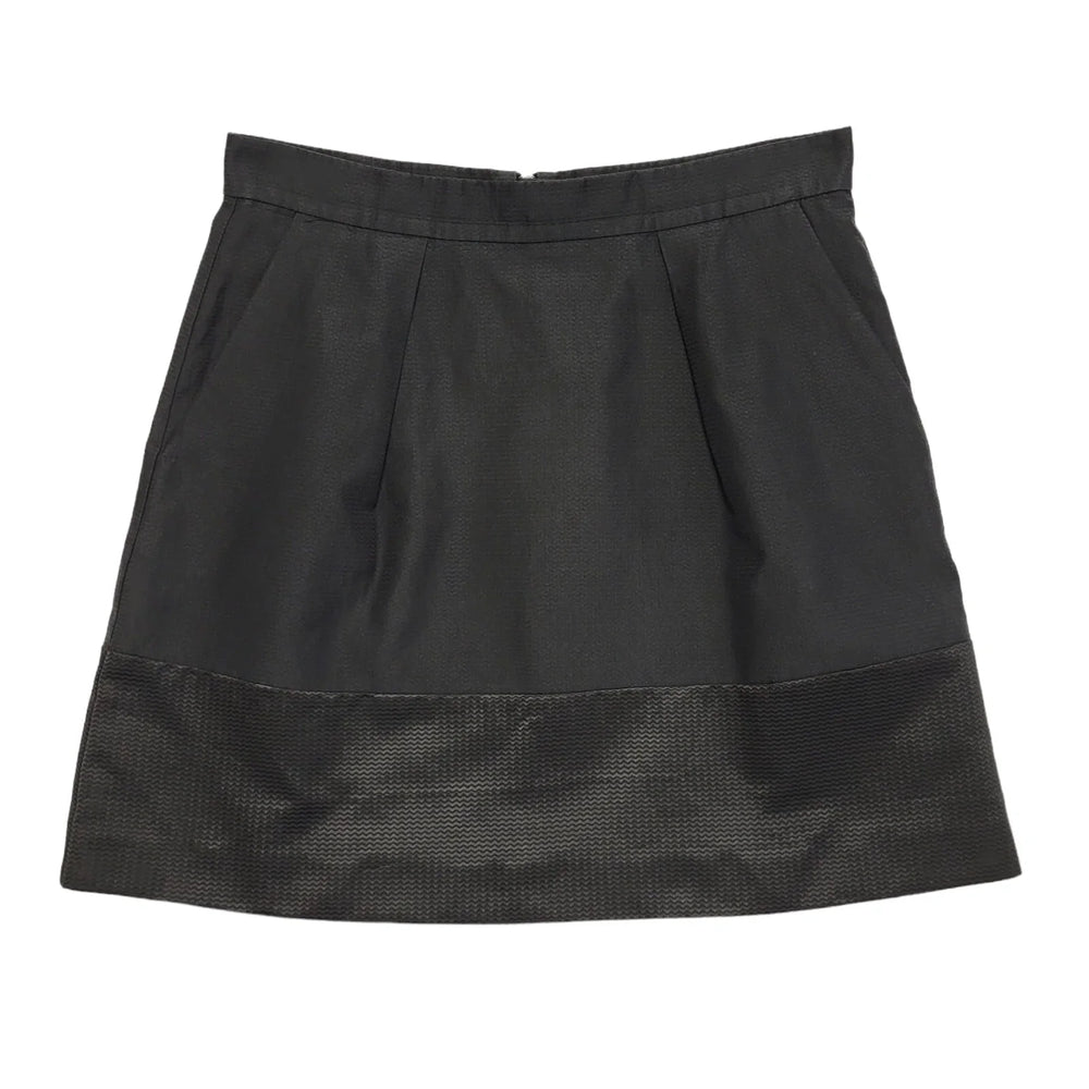 Coast Black A-Line Knee Length Skirt Womens UK Size 14 W32 DD689