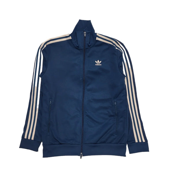 Adidas Indigo Drawstring Zipped Long Sleeve Tracksuit Top uk Women's XS H648