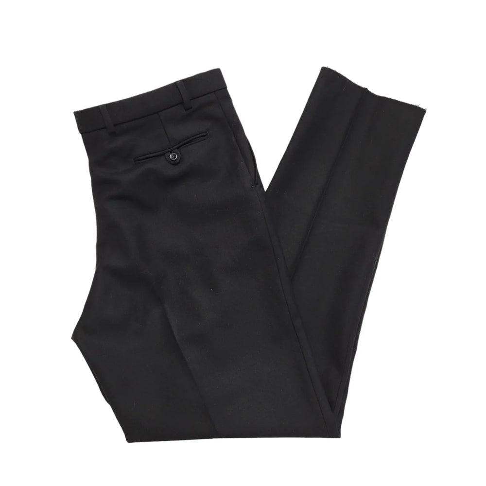 Wood Harris Vintage Black Straight Leg Casual Trousers Uk Men's 3XL W40 L36 Bnwt