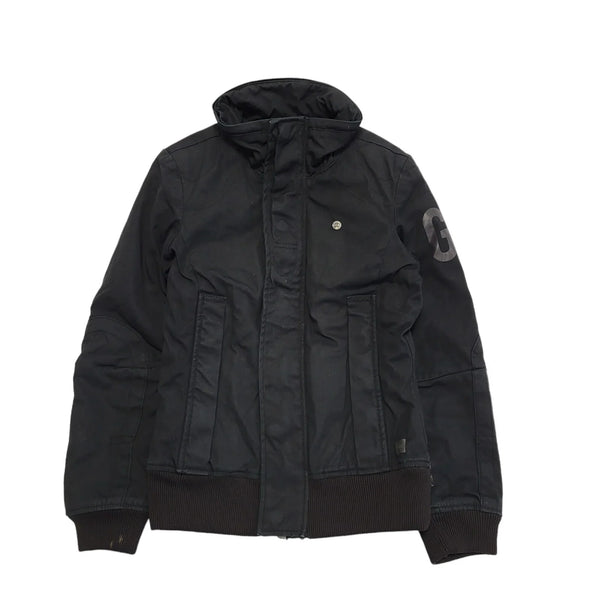 G-Star Y2K Black Zip & Snap Fasten Jacket Women's Size XS