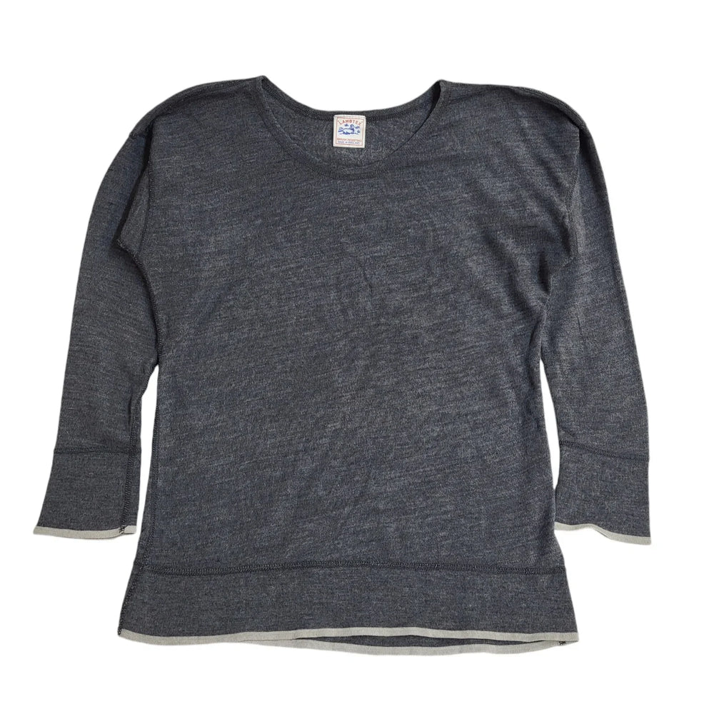 Lambtex Grey Vintage 90's Jumper UK Women's Size 14