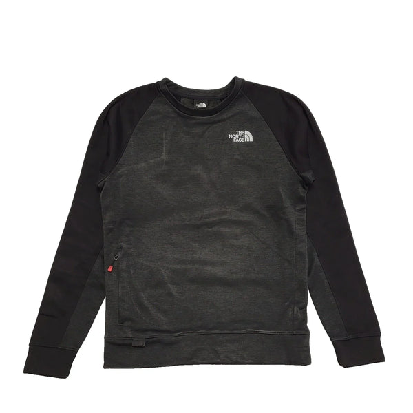 The North Face Black L/Sleeve Crew Neck Sports Sweatshirt Men's UK S EU 46 K338