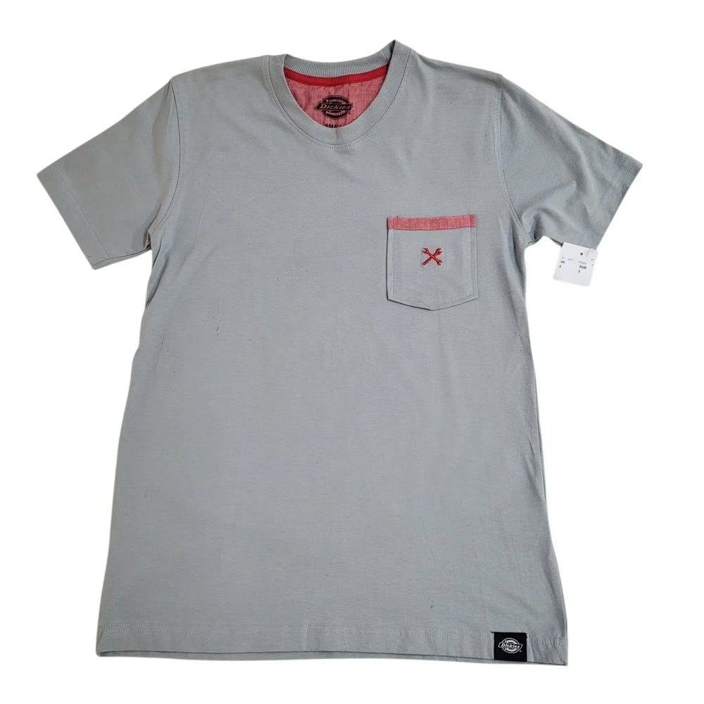 Dickies Green & Red Y2k Cotton Double Stitch T-Shirt Uk Men's Size S