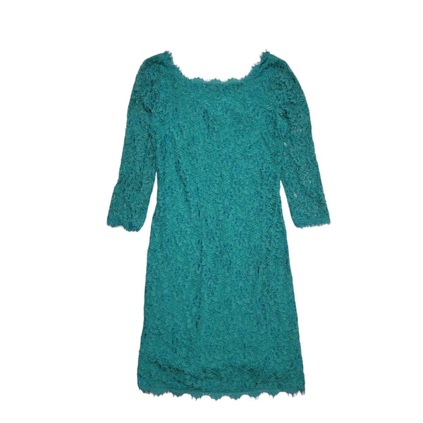 Furstenberg Green Evening Zarita Dress UK Women's Size 8 Bnwt BB636