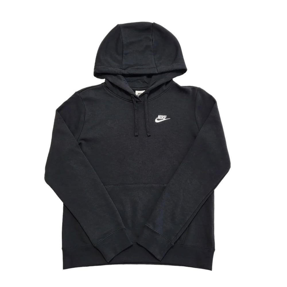 Nike Black Drawstring Sweatshirt Hoodie Uk Men's Size Small L568