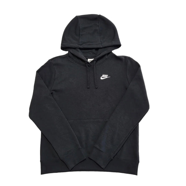 Nike Black Drawstring Sweatshirt Hoodie Uk Men's Size Small L568