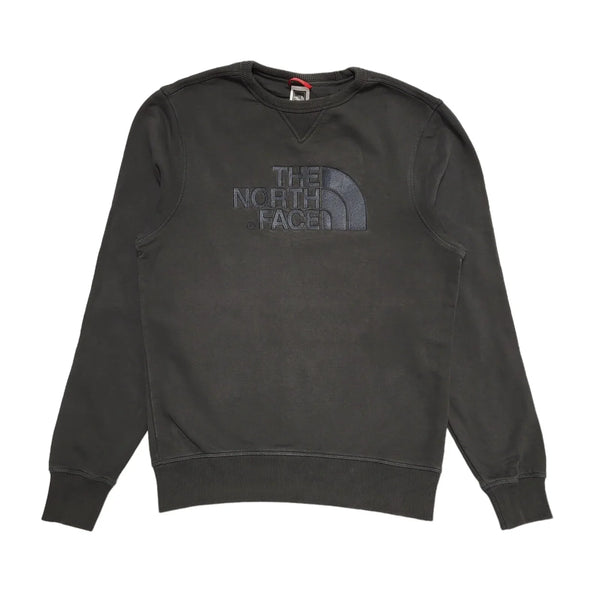 The North Face Grey Crew Neck Long Sleeve Sweatshirt Men's uk Small H684