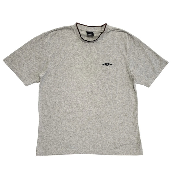 Umbro Vintage 90s Grey Short Sleeve T-Shirt Mens UK Size XL